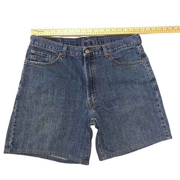LEVI STRAUSS & Co Men's 550 Relaxed Fit Shorts Sz 36 Made in Mexico Five Pockets - Picture 9 of 16